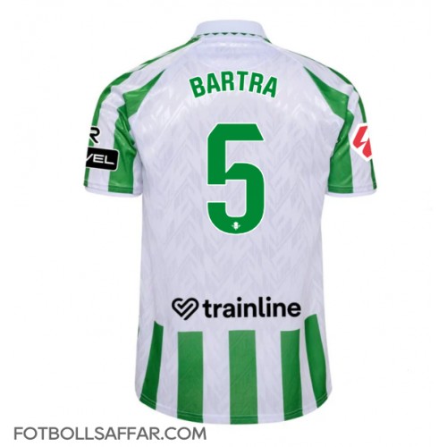 Real Betis Marc Bartra #5 Hemmatröja 2024-25 Kortärmad